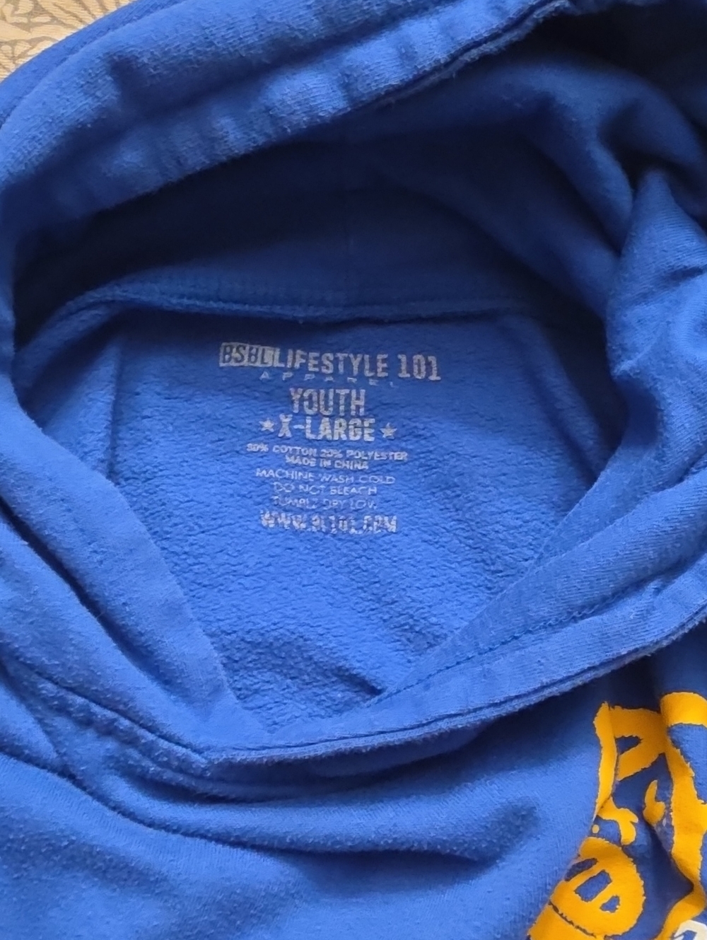 BSBLifestyle Youth Blue Pullover Hoodie - X-Large